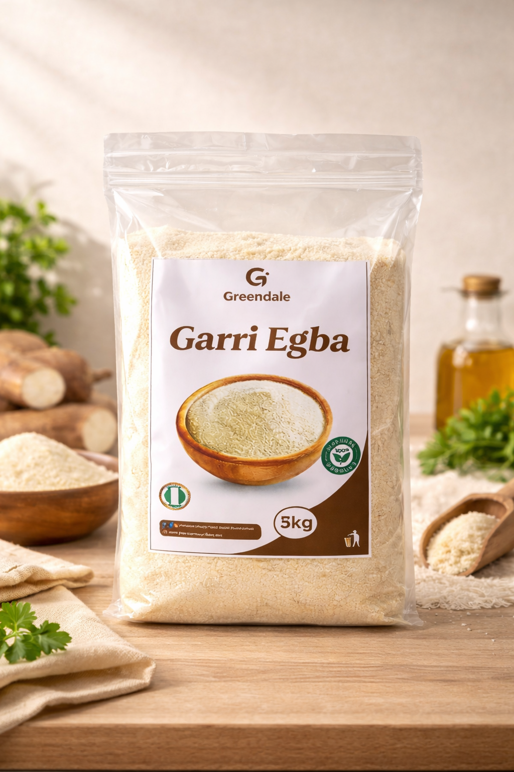 Garri Egba (Cassava Flakes)